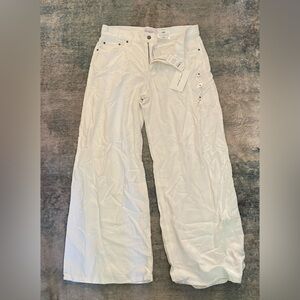 Lucky brand white palazzo pants